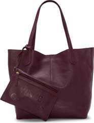 Vince Camuto Jenna Pebble Leather Tote