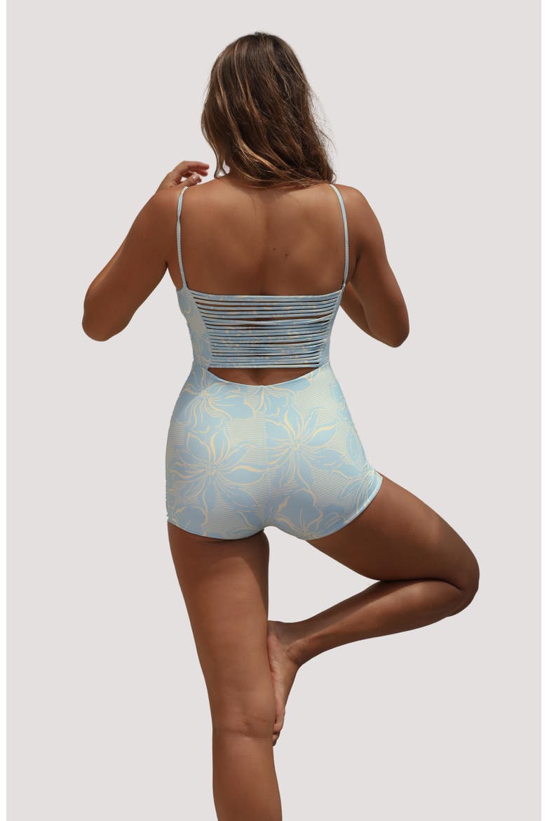 Bobby Print One-Piece Swimsuit, Alternate, color, MOONLIGHT LILY