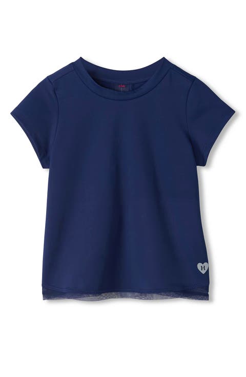 Kids' Mesh Trim T-Shirt