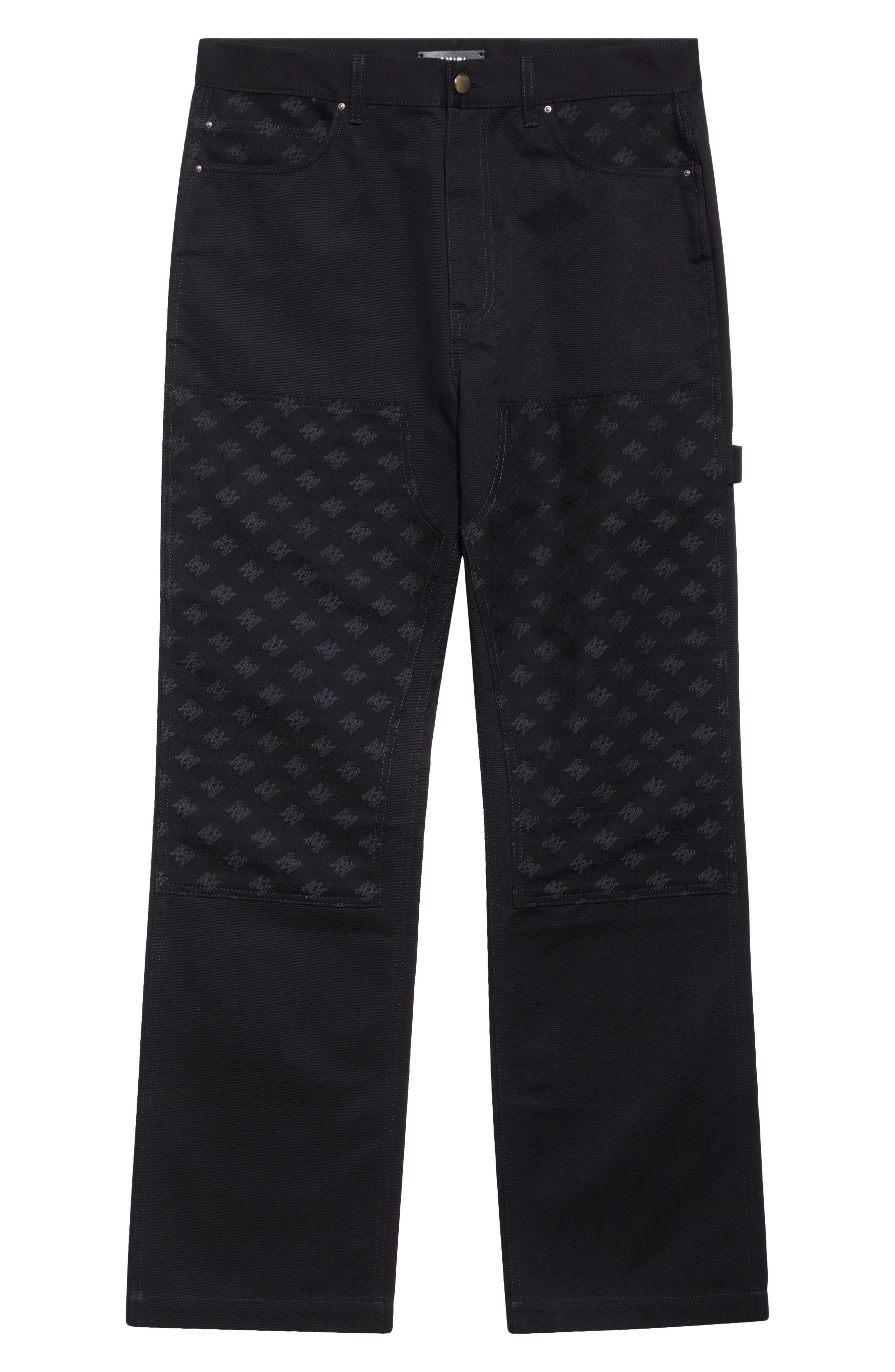 AMIRI MA Quad Jacquard Cotton & Wool Carpenter Jeans (Men) | Nordstrom