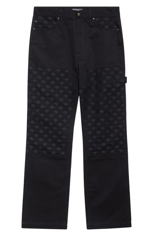 Amiri Ma Quad Jacquard Carpenter In Black