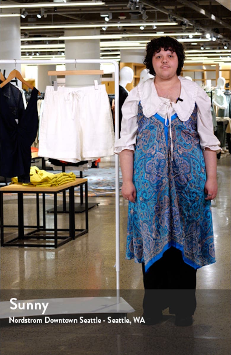 Hemp Drawstring Shorts, sales video thumbnail