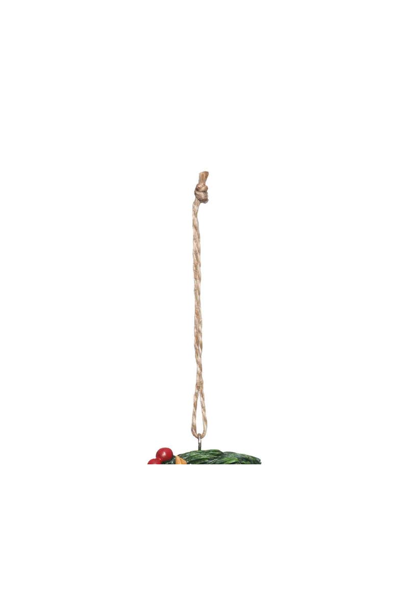 Horse With bell Christmas Tree Ornament, Alternate, color, Brown