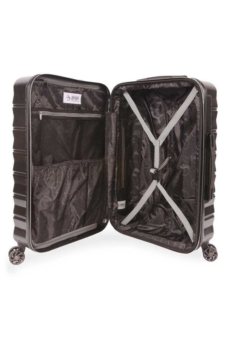Brady 3-Piece Hardside Luggage Set, Alternate, color, BLACK