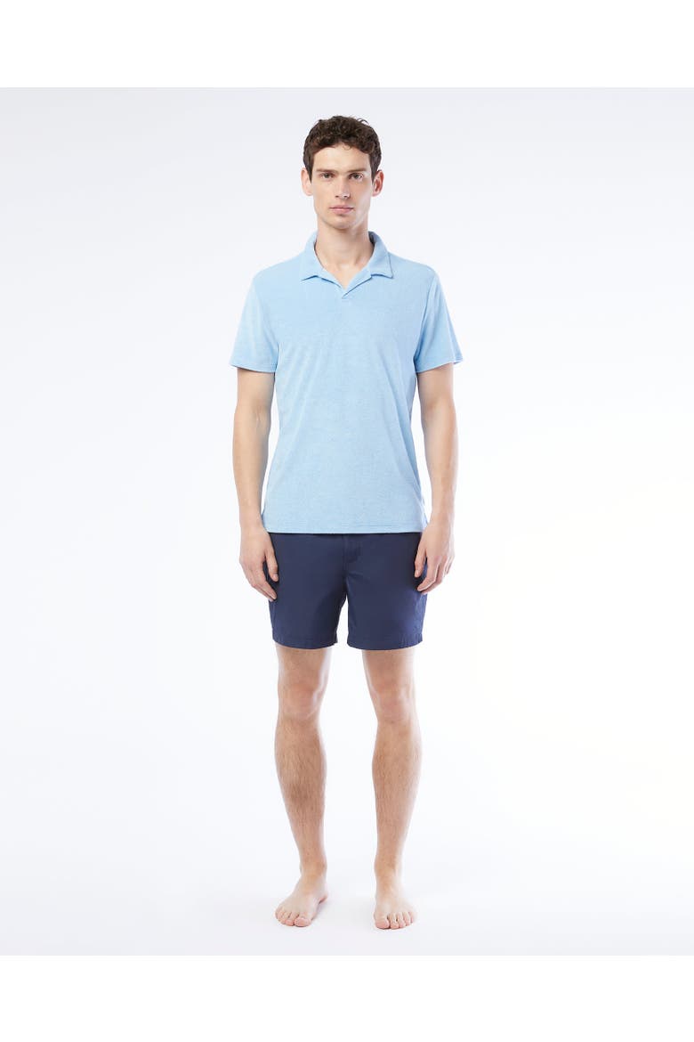 Calder 6E Swim Trunks, Main, color, DEEP NAVY