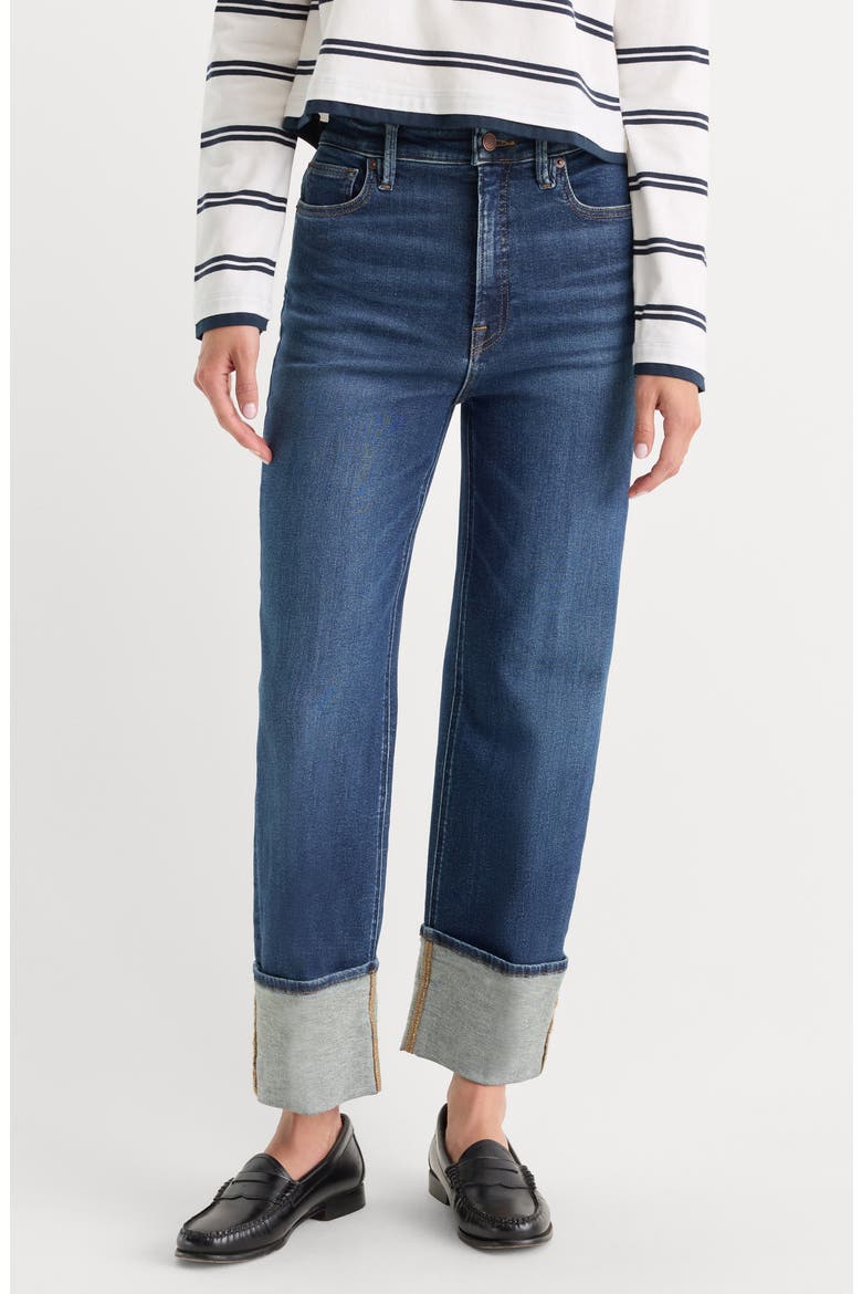 Good True Straight Leg Jeans, Main, color, INDIGO1230