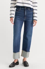 Good American Good True Straight Leg Jeans