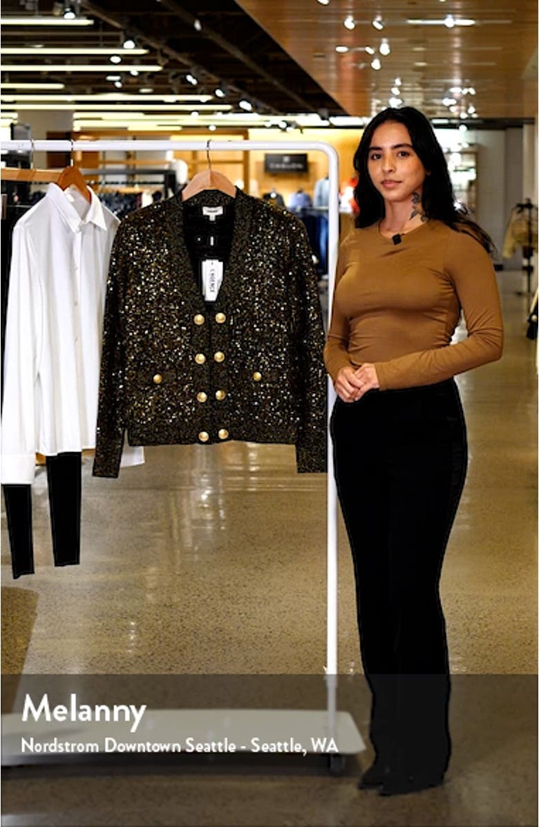 Jinny Sequin Cardigan, sales video thumbnail
