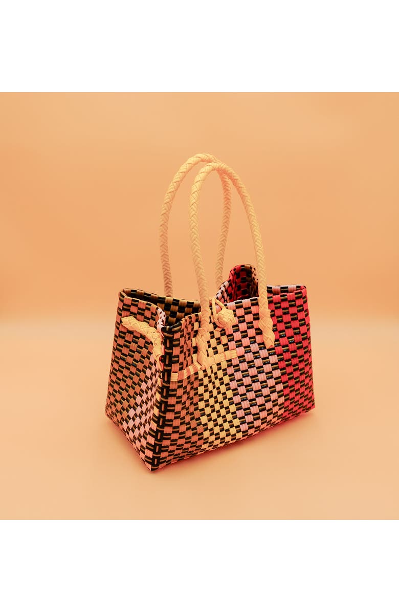 Inner Child Saigon Birkin Recycled Plastic Bag, Alternate, color, Sedona