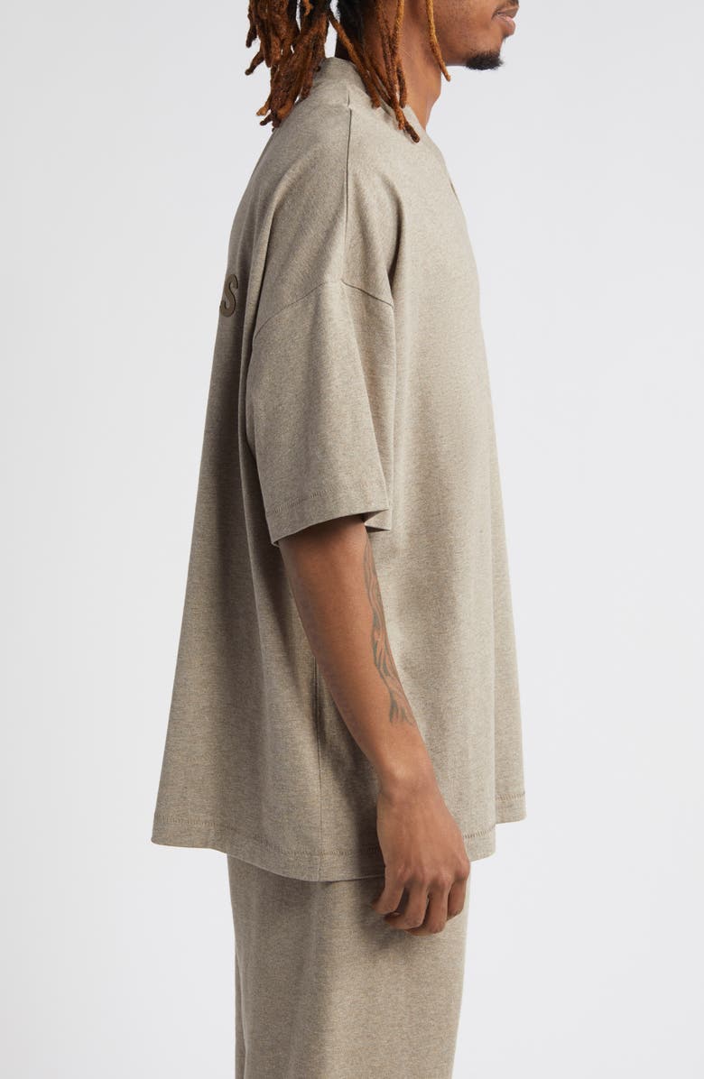 Fear of God Essentials V-Neck Cotton T-Shirt, Alternate, color,