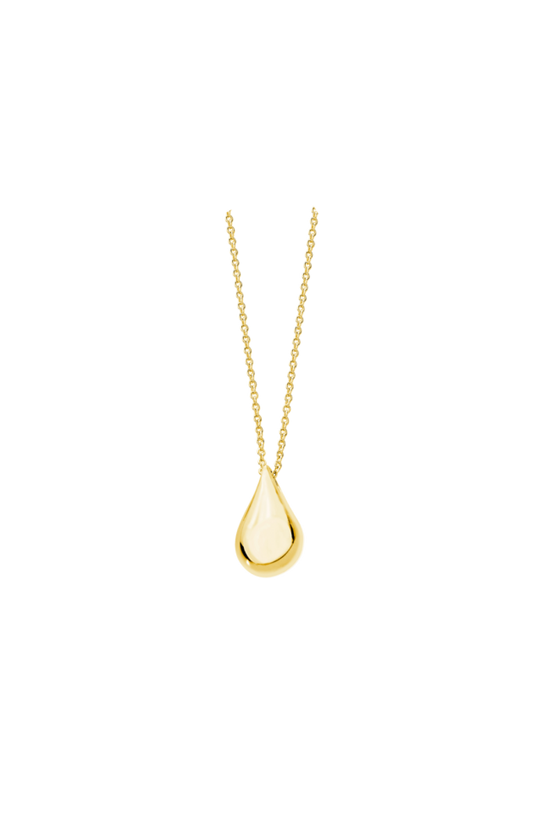 Large Tear Drop Pendant, Main, color, Gold Vermeil
