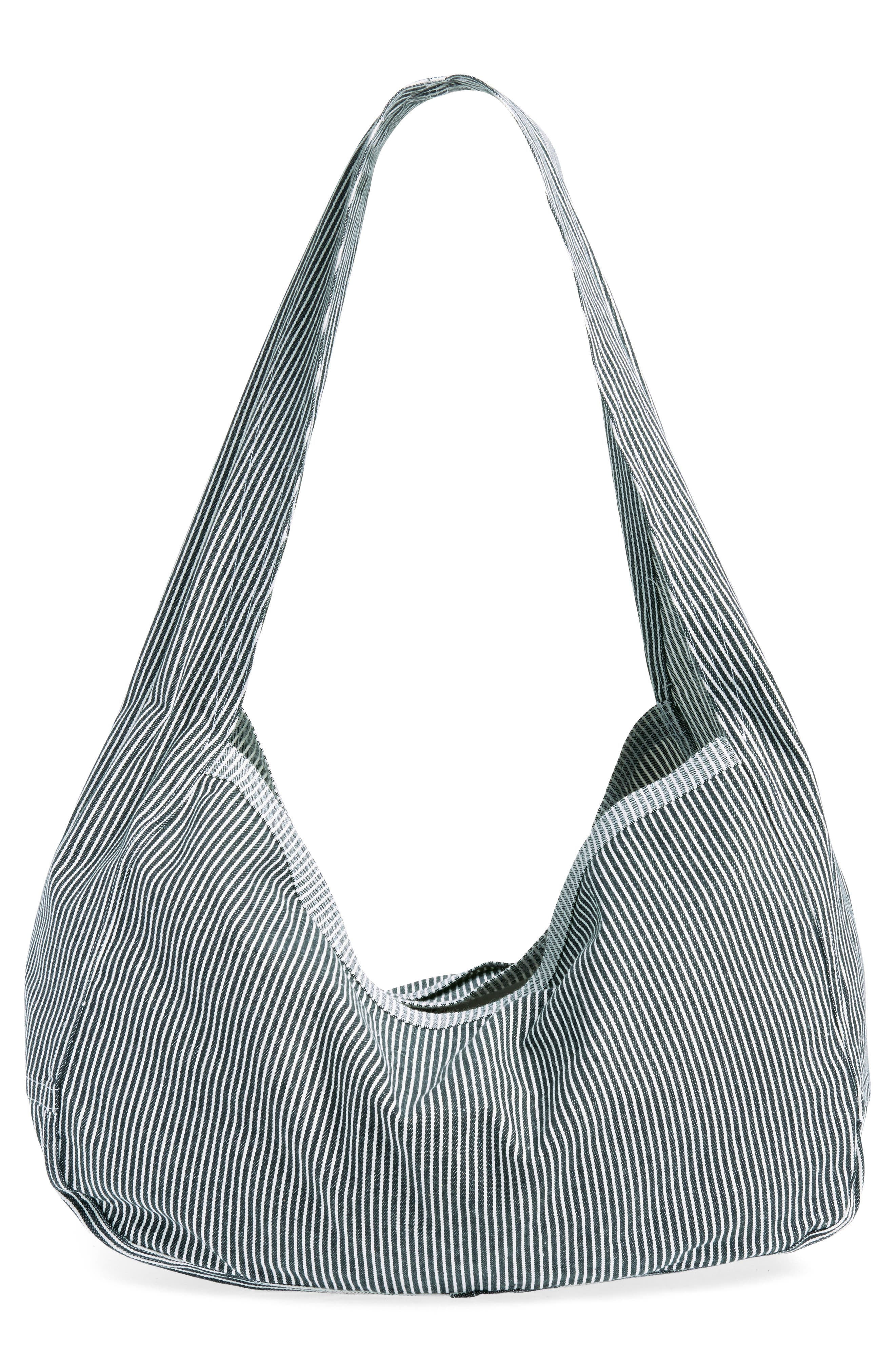 SC103 Cocoon Sac Denim Shoulder Bag, Alternate, color, 