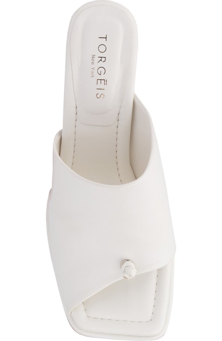 TORGEIS Darla Slide Sandal, Alternate, color, White
