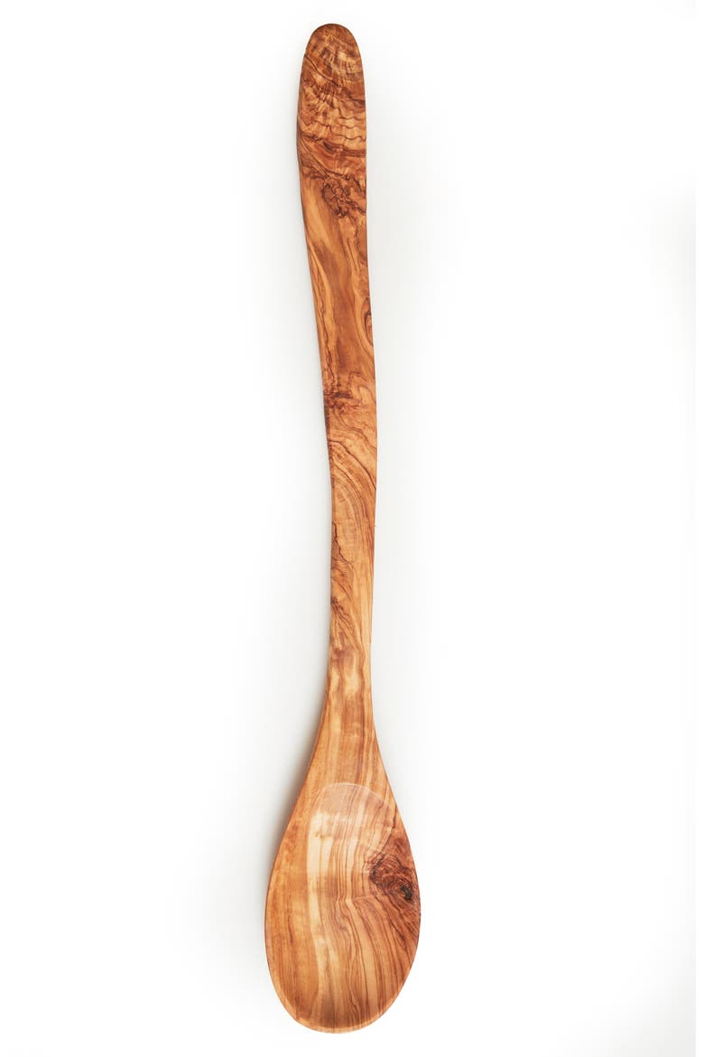 Olivewood Polenta Spoon, Main, color, None