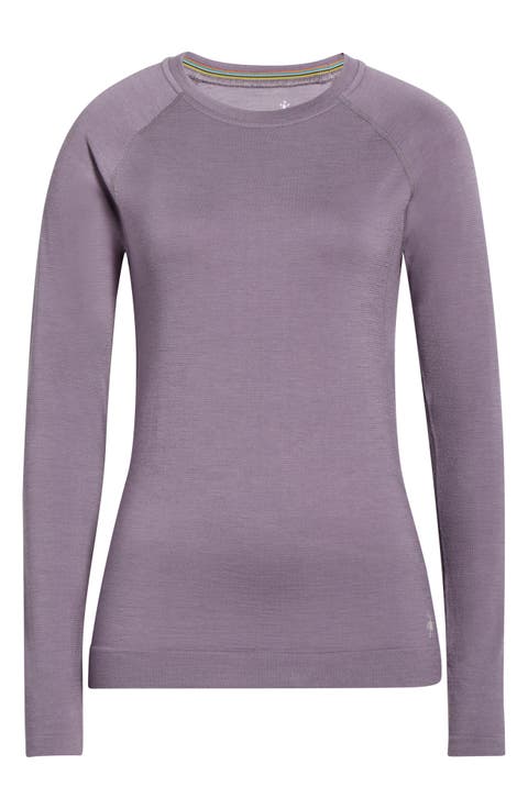 Intraknit All Season Merino Wool Blend Long Sleeve Top