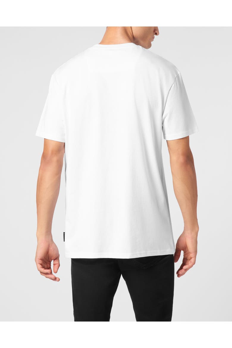 T-Shirt Round Neck Ss Philipp Plein Tm Men, Alternate, color, white