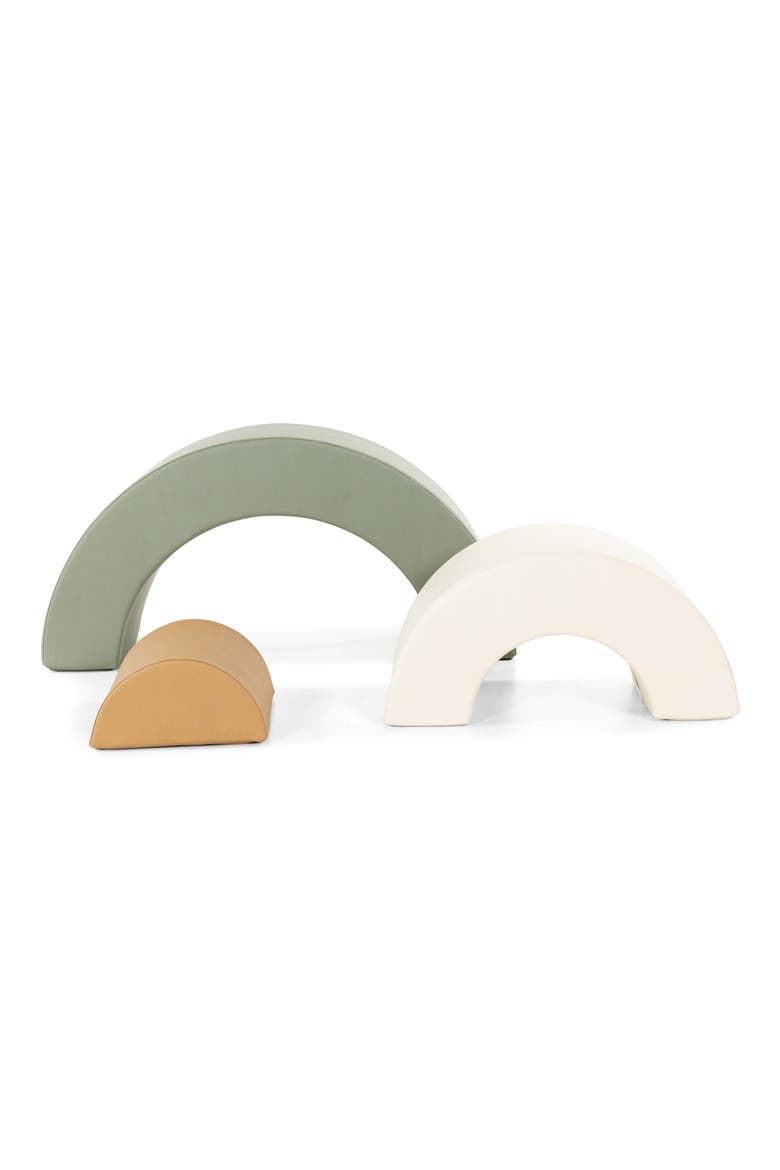 Arc Faux Leather Playset, Alternate, color, THYME
