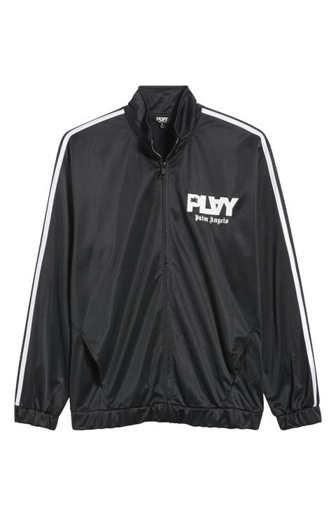 Logo Print Track Jacket