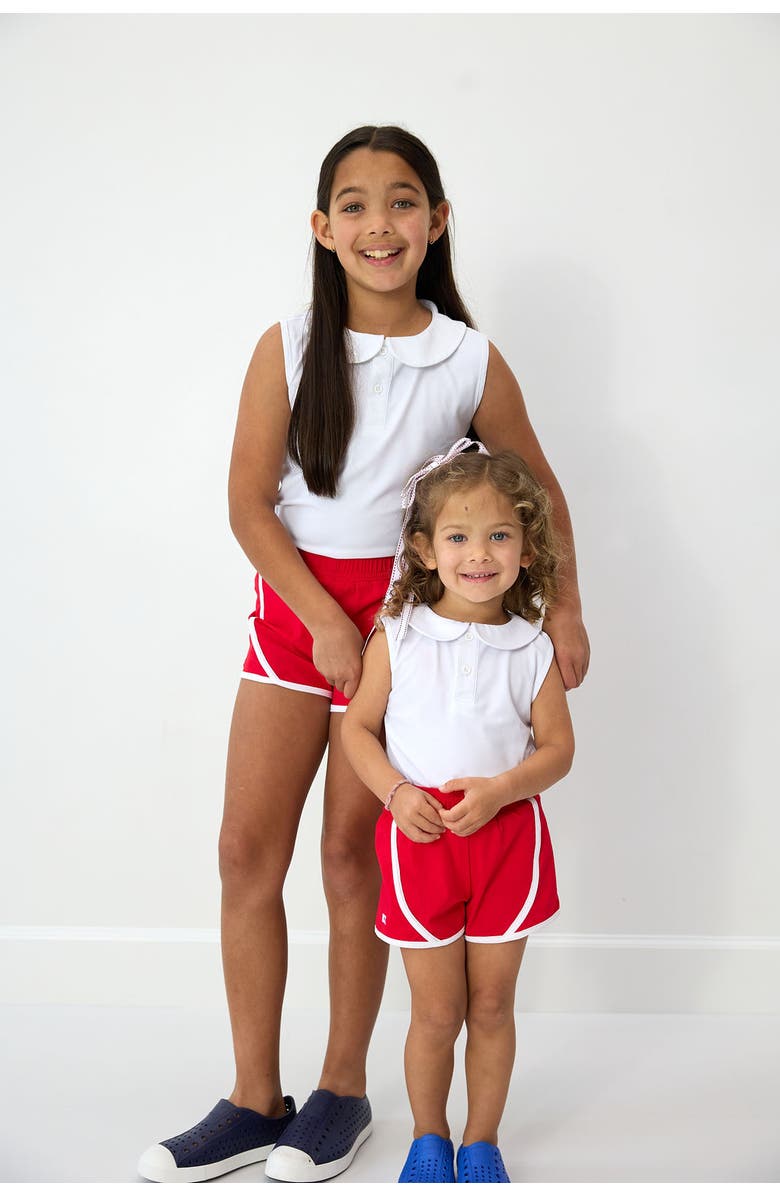 Courtside Kids Girly Girls Tank Top, Alternate, color, White