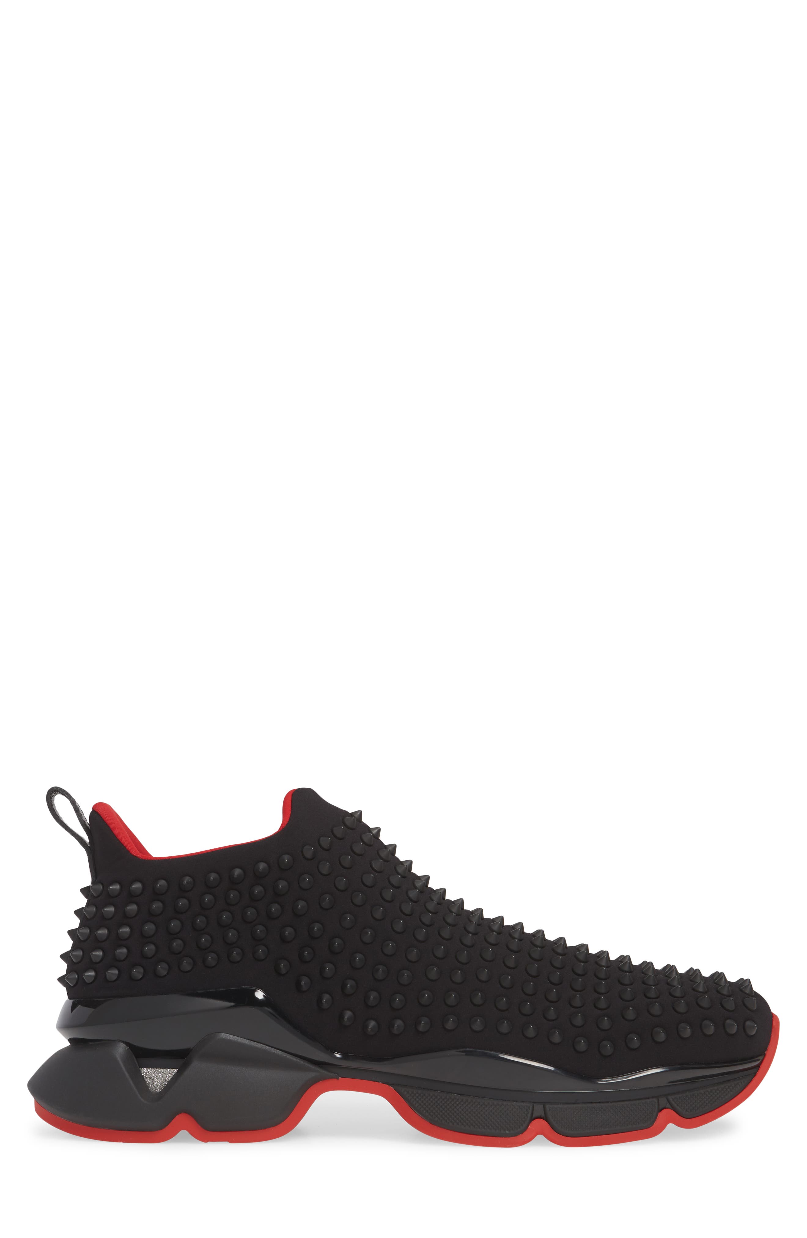 Christian Louboutin Spike-Sock 30 Slip-On, Alternate, color, 