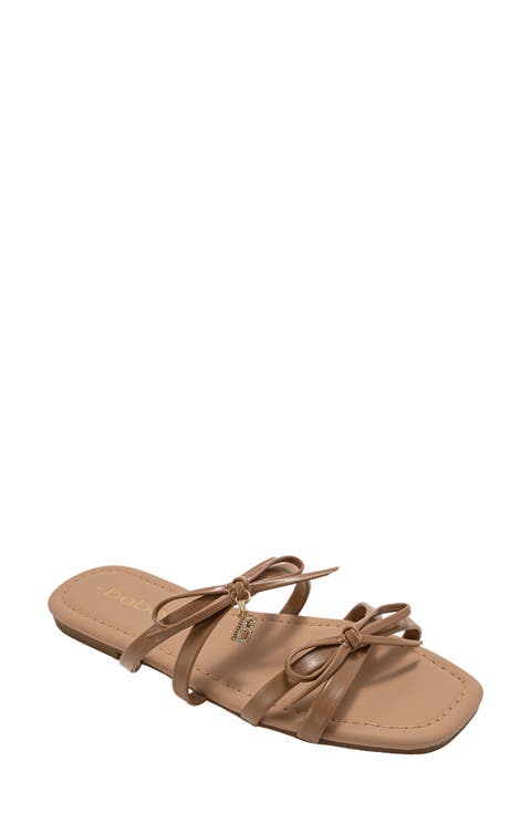 Bow Strappy Sandal (Women)