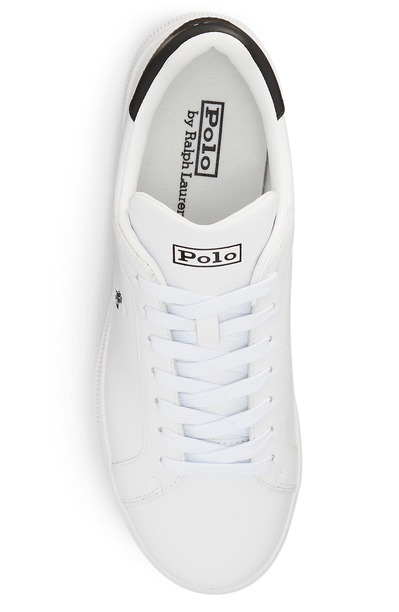 Heritage Court Sneaker, Alternate, color, WHITE/ BLACK PP