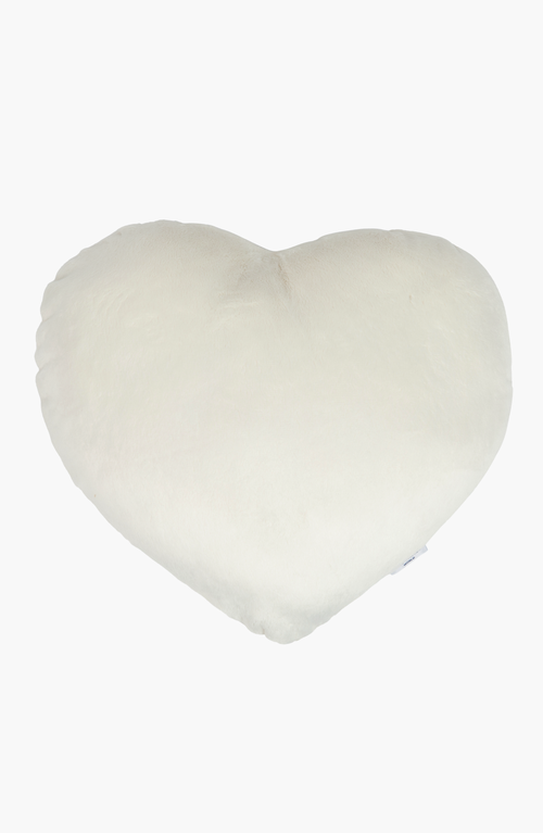 Hugimals World Super Sized Heart To Hug Pillow With Pocket In White