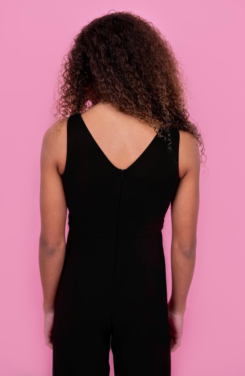 LOVE, NICKIE LEW Double Ruffle Sleeveless Jumpsuit, Alternate, color,