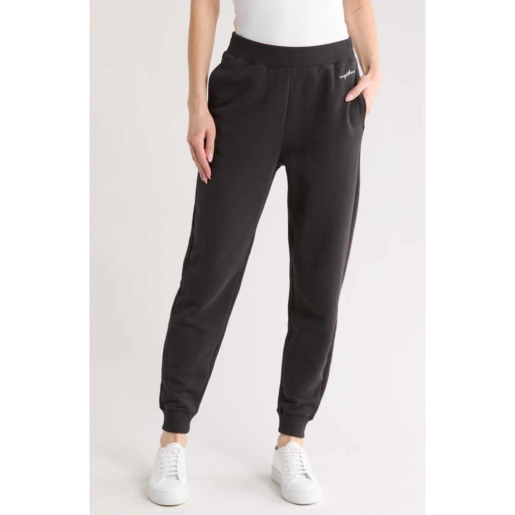 Rag & Bone Terri Cotton Joggers In Black