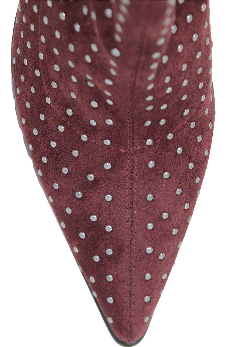 Charles by Charles David Danielle Pointed Toe Bootie, Alternate, color, Deep Maroon