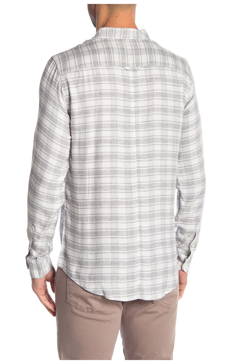 Onia Albert Plaid Slim Fit Shirt, Alternate, color, 