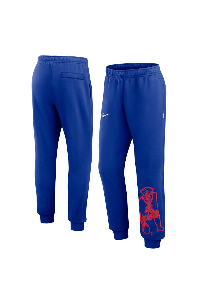 Nike Men's Nike  Royal New England Patriots Logo Crop Joggers, Alternate, color, Royal