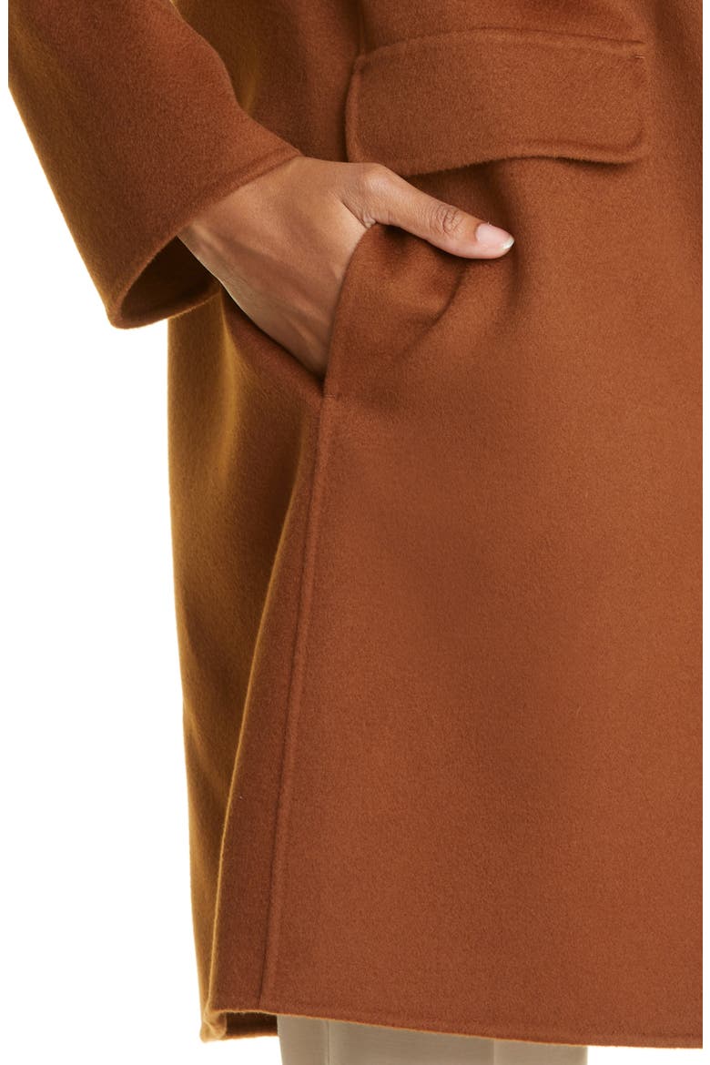 Priamo Virgin Wool Coat, Alternate, color, BROWN