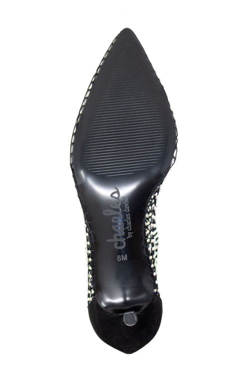 Charles By Charles David Afterhours Rhinestone Mesh Bootie
