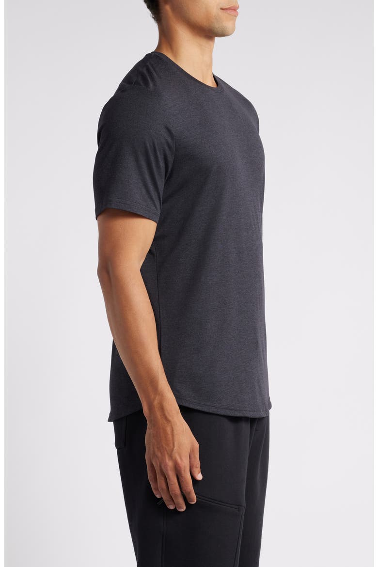 Restore Soft Performance T-Shirt, Alternate, color, BLACK