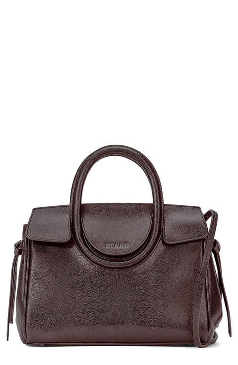 Mini Maude Leather Carryall Bag