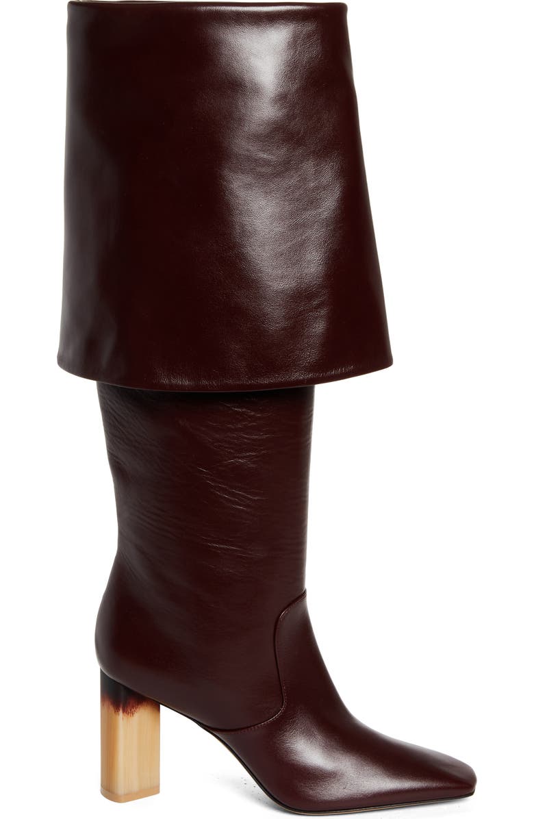 Chloé Georgia Foldover Shaft Over the Knee Boot, Alternate, color,