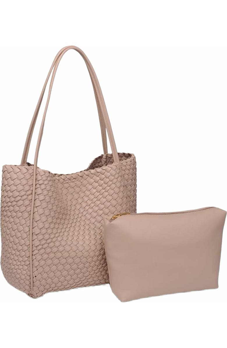 MODA LUXE Gladys Tote, Alternate, color, Nude
