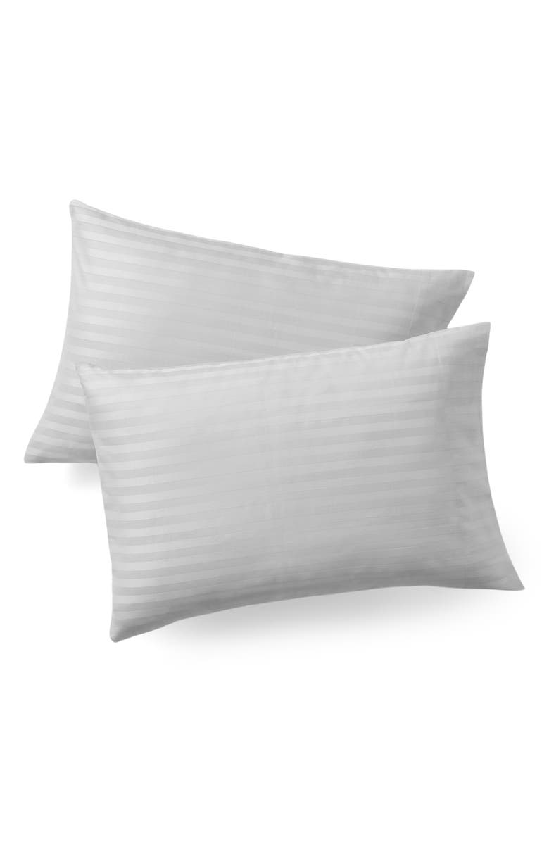 Brooks Brothers Stripe Turkish Cotton Sateen Pillowcases, Main, color, 