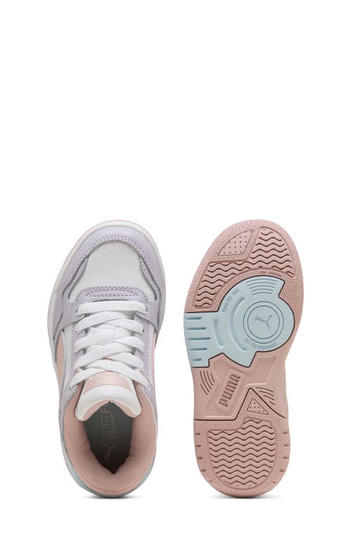 Puma Kids' Rebound Retro Low Top Sneaker In White