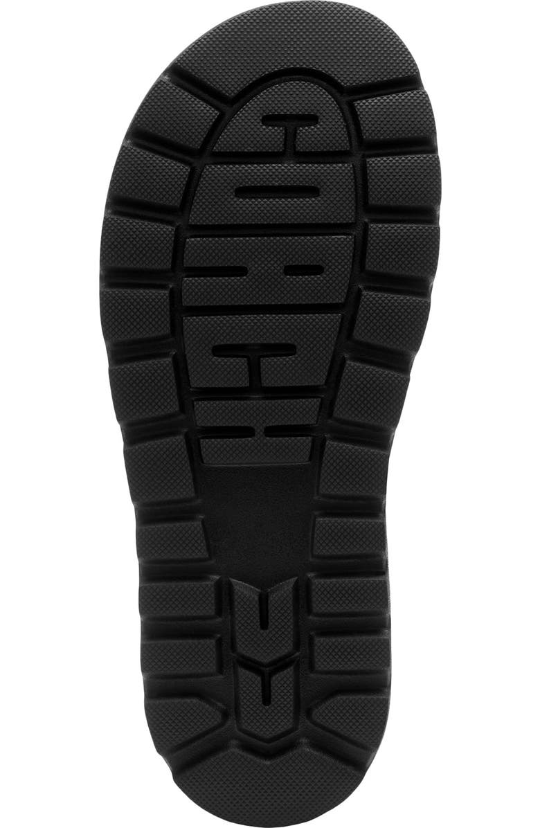 COACH Brynn Leather Sandal, Alternate, color, Black