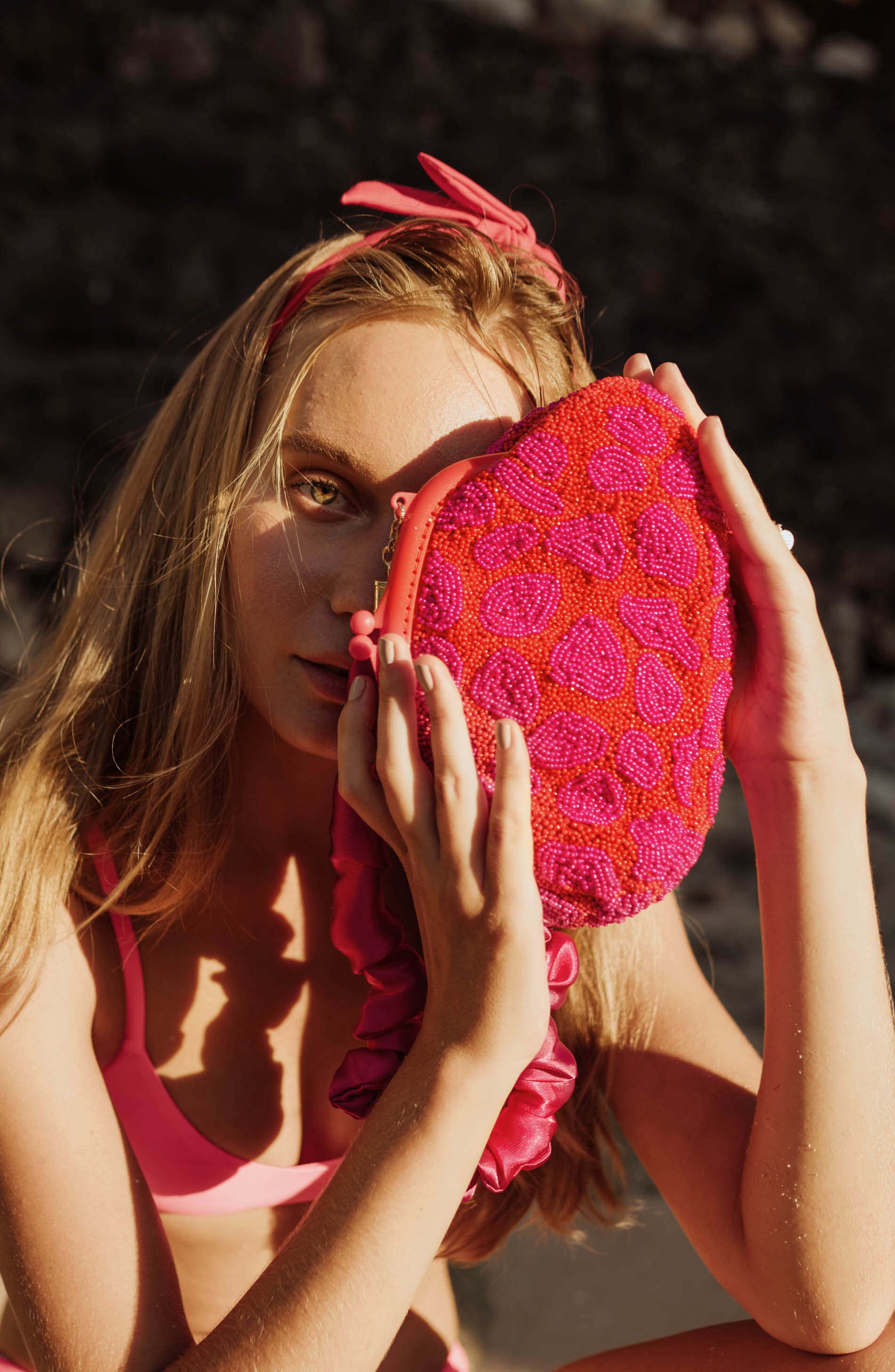 BRUNNA.CO The Arnoldi Venom Clutch Bag, Alternate, color, Red