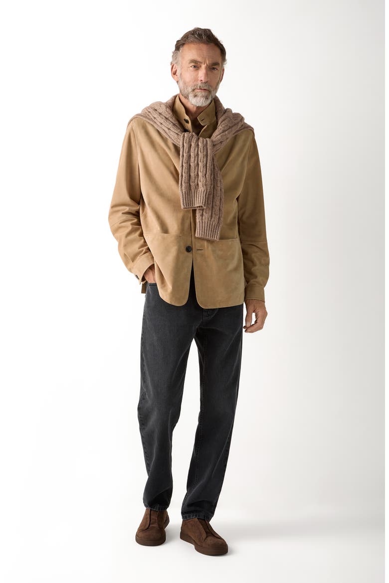 SECONDSKIN Il Conte Jacket, Alternate, color, BEIGE