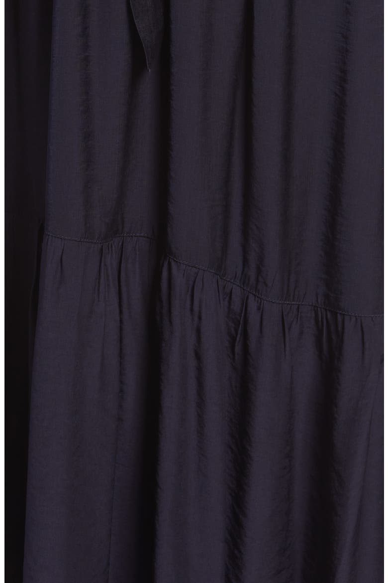 Crossover Faux Wrap Maternity Dress, Alternate, color, NAVY