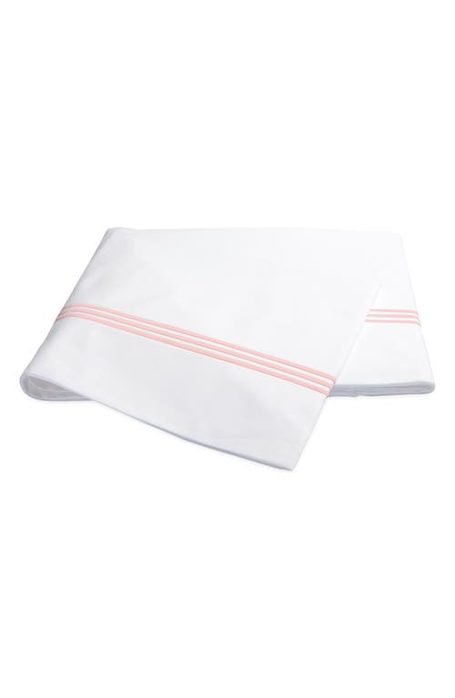 Matouk Bel Tempo Flat Sheet In White