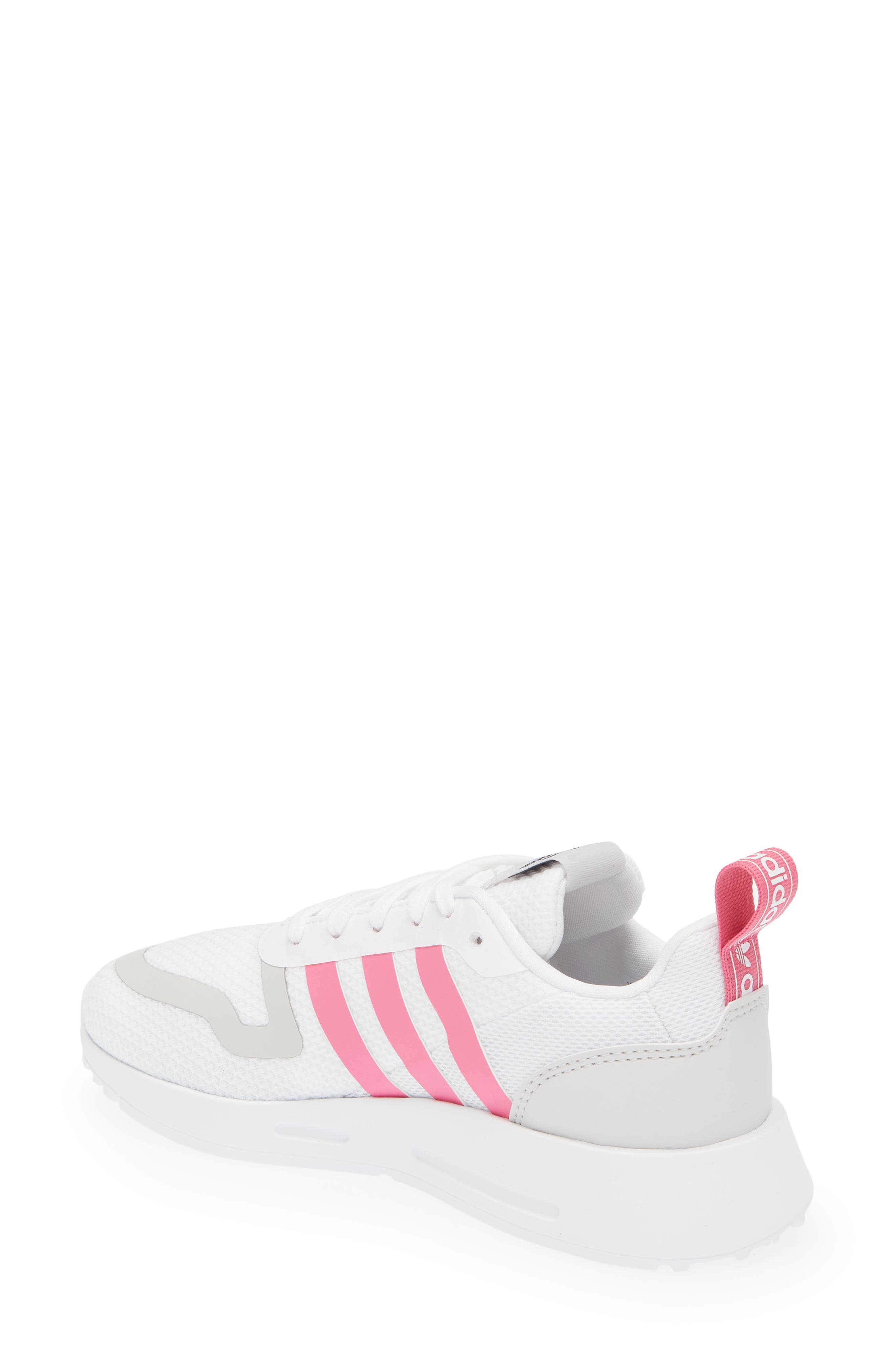 x HER Studio London Kids' Multix Sneaker, Alternate, color, CRYSTAL WHITE/ BLACK/ SCARLET