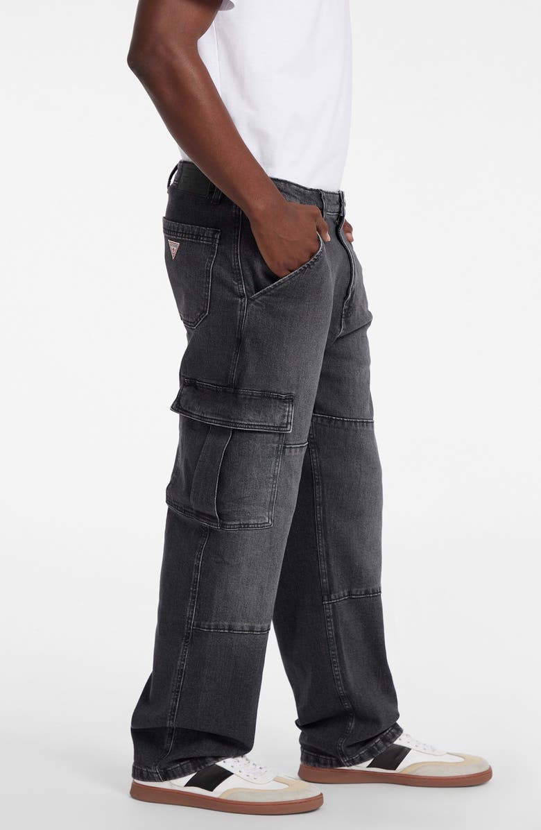 GUESS JEANS GJ G17 Cargo Jeans, Alternate, color, 