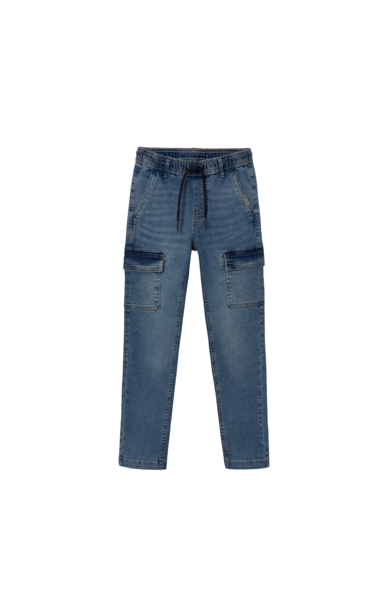 Mayoral Denim Cargos, Main, color, Blue Denim