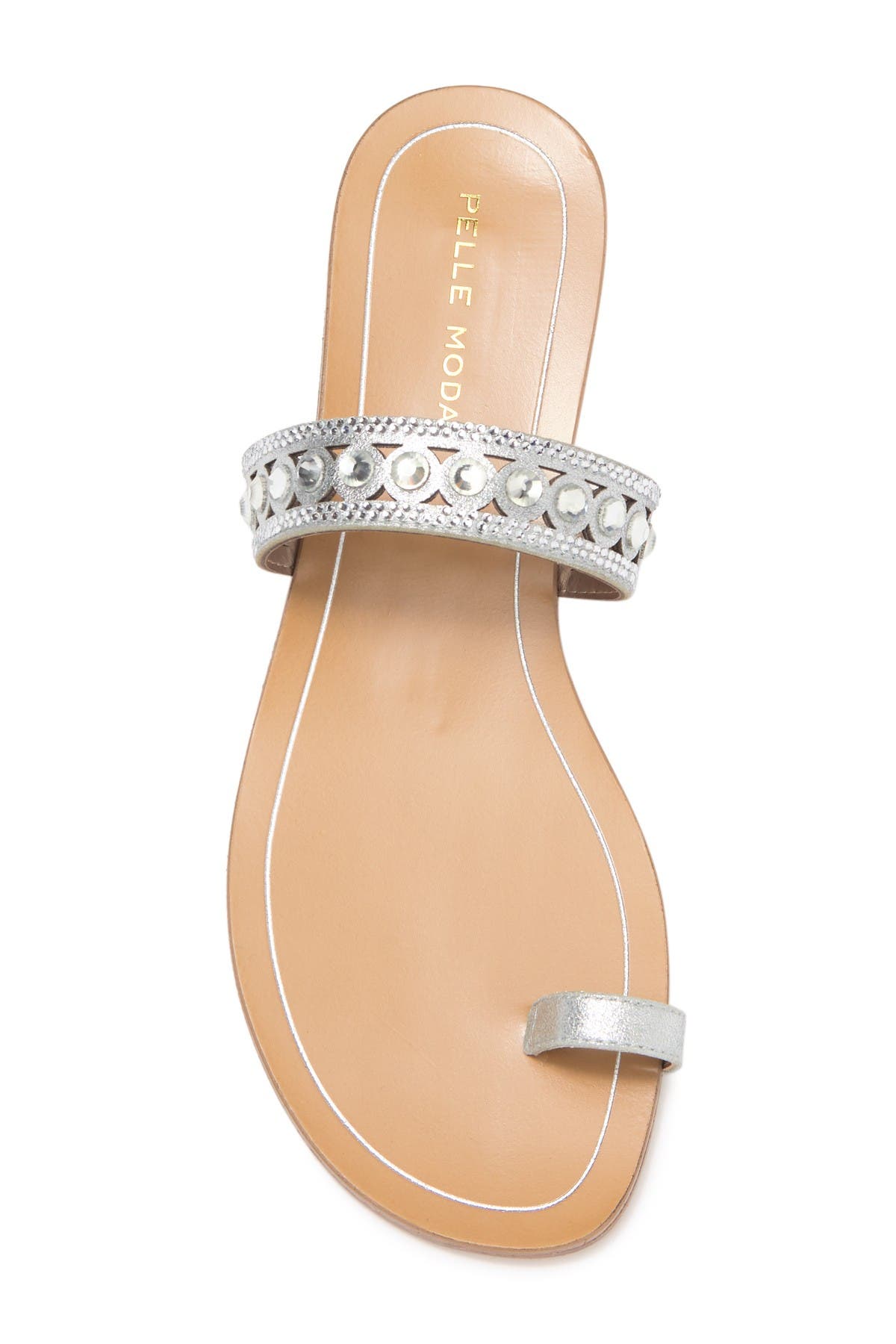 Pelle Moda Ira Embellished Toe Loop Sandal (Women) | Nordstromrack