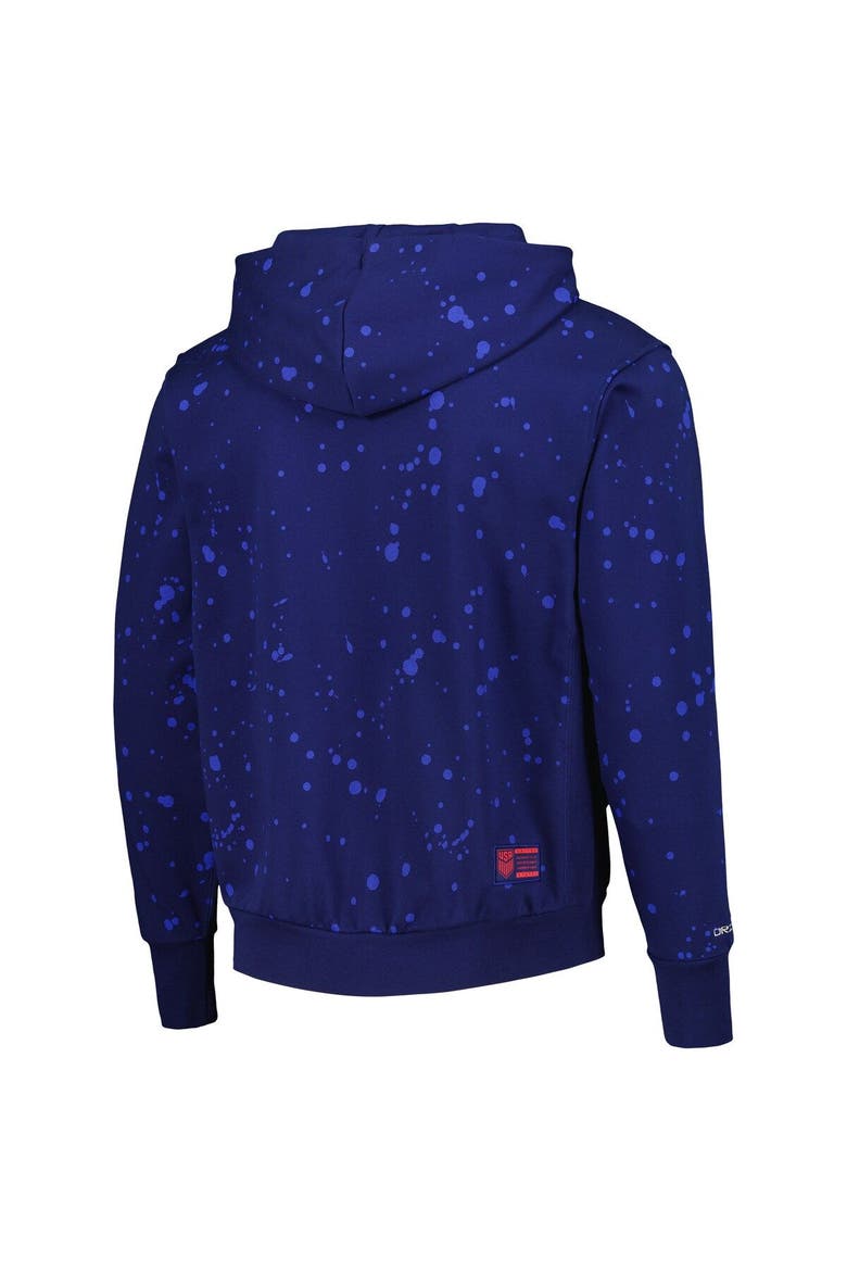 Men's Nike Navy USMNT Standard Issue Pullover Hoodie, Alternate, color, Navy